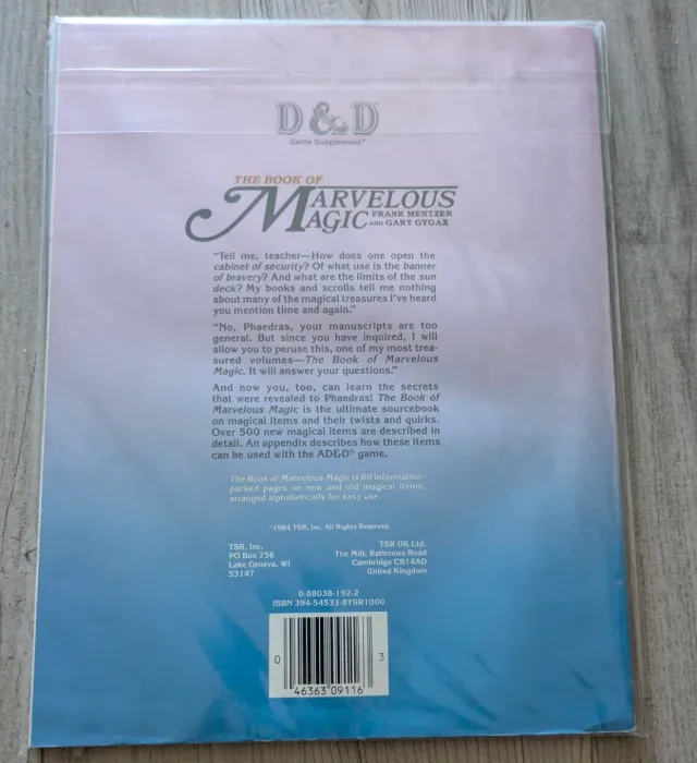 Dungeons & Dragons: El Libro de la Magia Maravillo