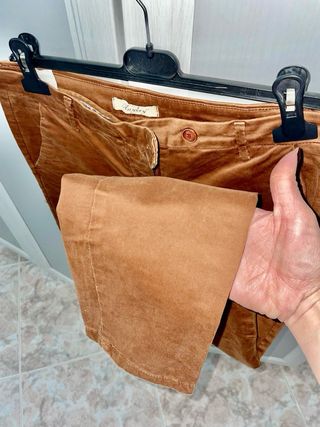 Pantaloni donna marrone