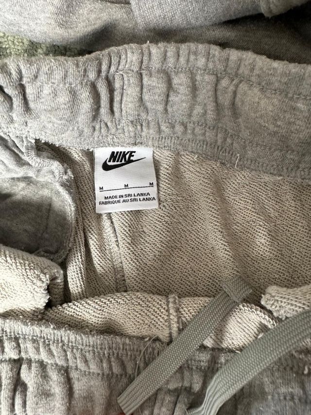 Conjunto Chándal Algodón Equipo Fútbol Nike Gris