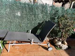 2 Lettini in Vimini e Metallo