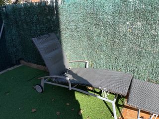 2 Lettini in Vimini e Metallo