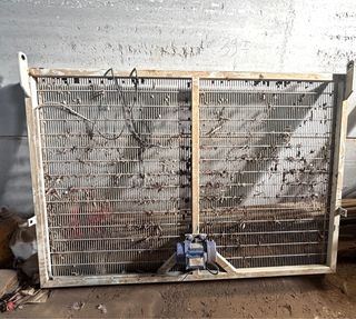 Criba con motor a 12 voltios