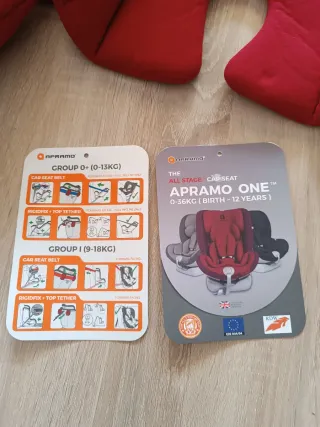 Silla coche Apramo One 0-36 kg