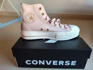 Converse Chuck Taylor All Star plataforma Rosa