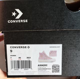 Converse Chuck Taylor All Star plataforma Rosa