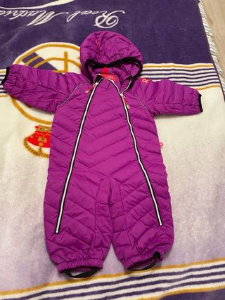 Buzo Reima Morado Bebé