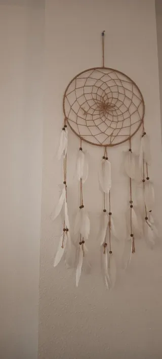 Atrapasueños Grande Tejido Yute