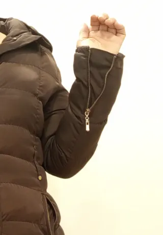 Abrigo de invierno marrón