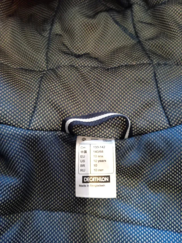 Chubasquero unisex para niños forrado