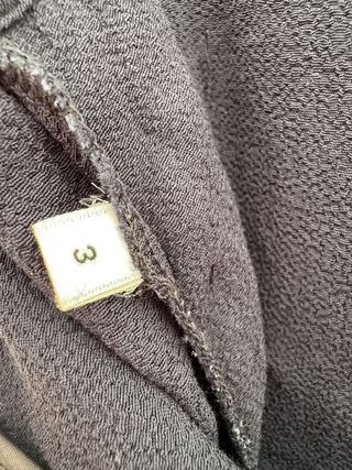 Mono corto azul con encaje y cremallera