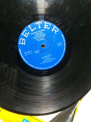 Disco Vinilo Manolo Escobar