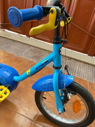 Bicicleta Infantil B'Twin Azul