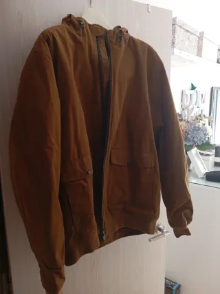 Chaqueta Primark XL Marrón Forrada