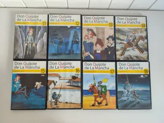 Colección DVDs Don Quijote de la Mancha (1-18)
