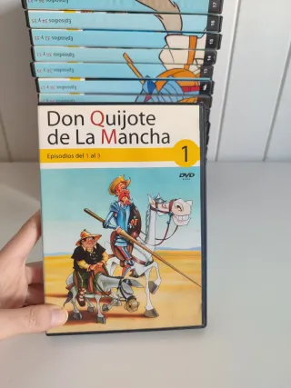 Colección DVDs Don Quijote de la Mancha (1-18)