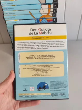 Colección DVDs Don Quijote de la Mancha (1-18)