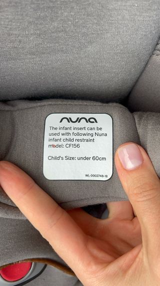 Silla de coche Nuna + Bañera gratis