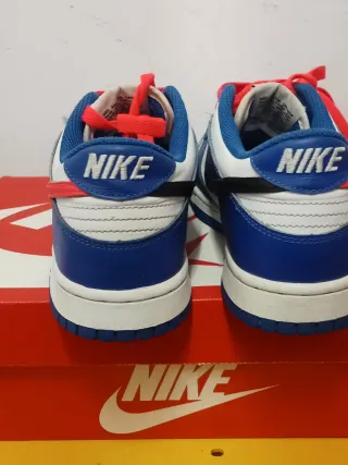 Nike Dunk Low Azul Blanco Rojo