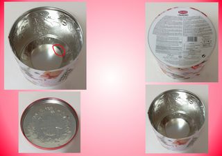 Barattolo Latta Balocco Natale Wonderful Times