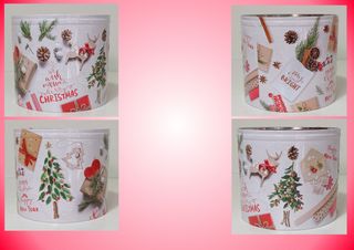 Barattolo Latta Balocco Natale Wonderful Times