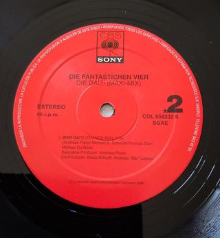 Die Fantastischen Vier - Die Da !?! Vinilo