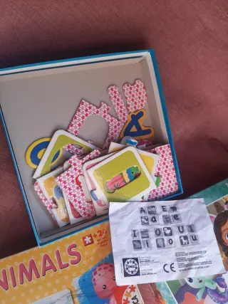 Lote 4 Puzzles Infantiles Educa Djeco