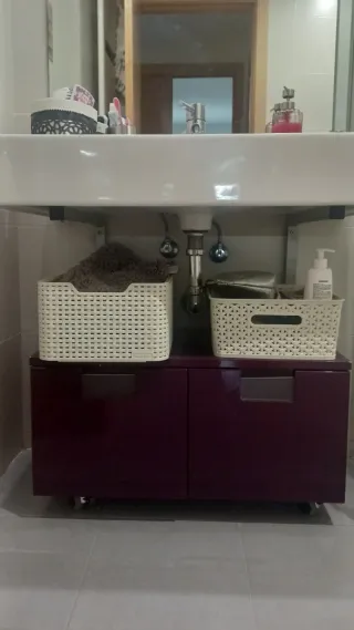Mueble auxiliar de baño