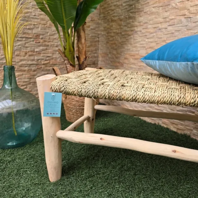 Banco Madera Artesanal