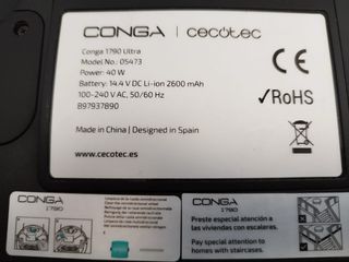 Robot Aspirador Cecotec Conga 1790 Ultra