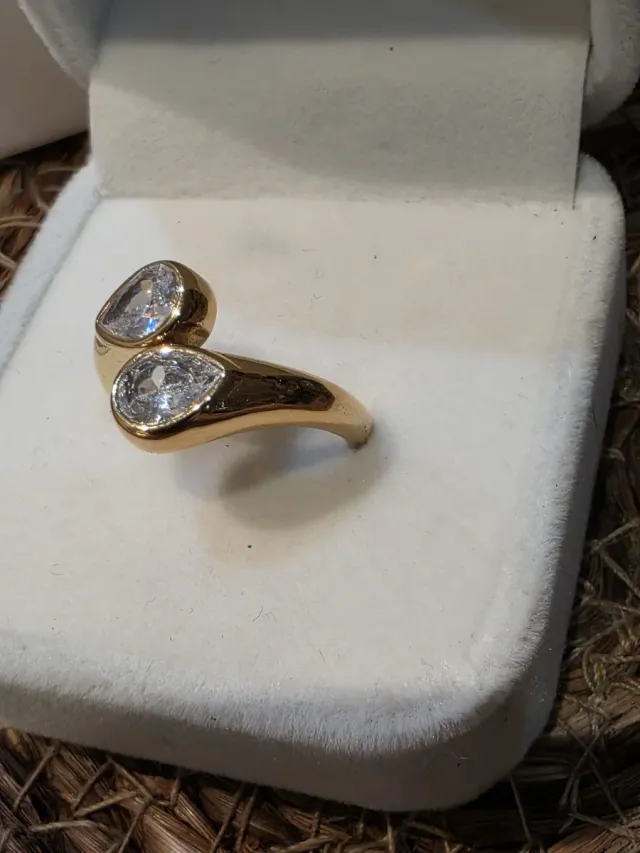 Anel das Duas Energias Ouro