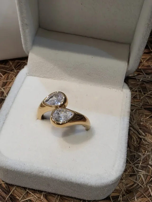 Anel das Duas Energias Ouro