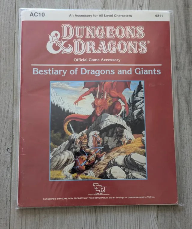 Dungeons & Dragons: Bestiary of Dragons and Giants