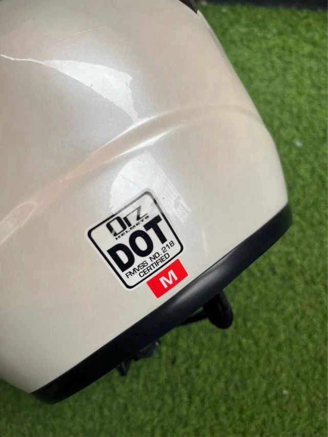 Casco Moto Modular ORZ Blanco