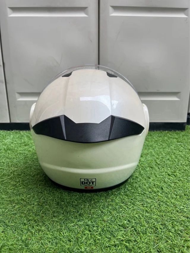 Casco Moto Modular ORZ Blanco