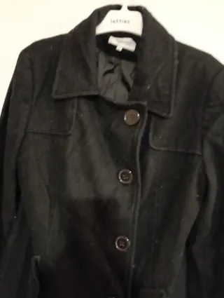 Chaquetón mujer negro