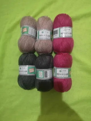 Ovillos lana fina 1€