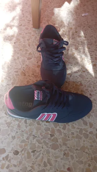 Zapatillas Mustang Mujer Azul y Rosa