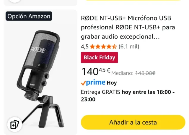 Micrófono RØDE NT-USB