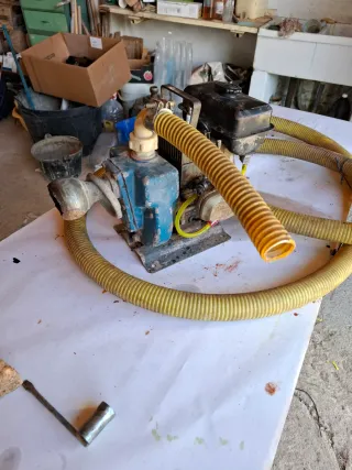 Bomba de agua con manguerasauto aspirante