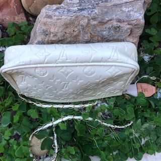 Pochette Louis Vuitton Blanco roto
