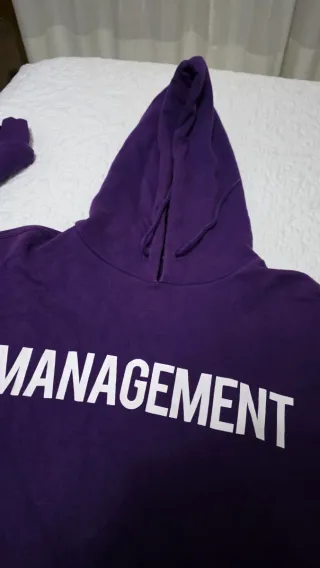 Sudadera H&M Morada Talla M