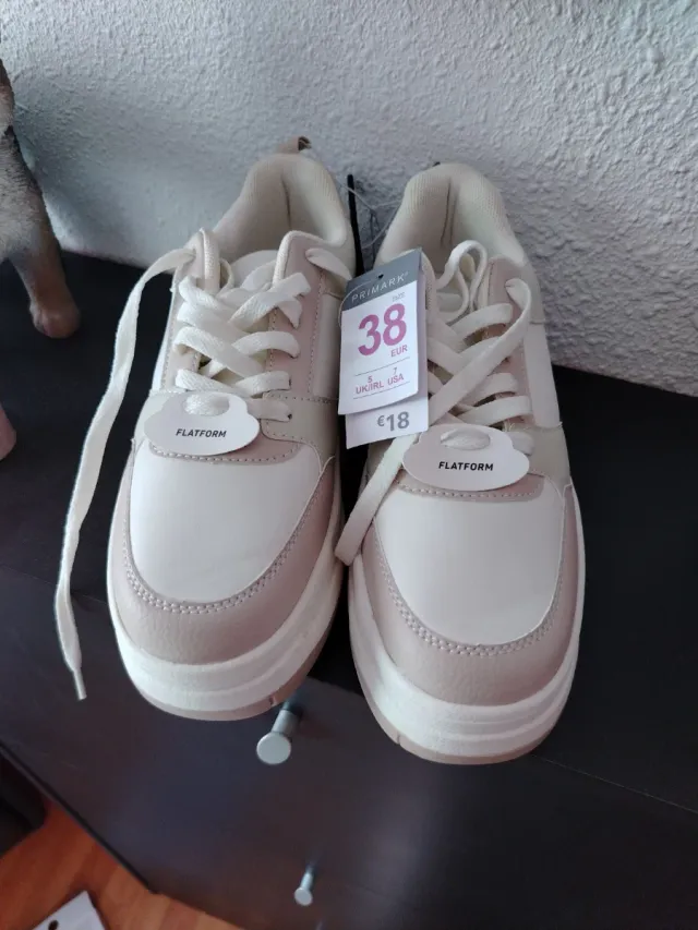 Zapatillas plataforma Primark T.38