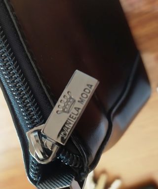 Borsetta Daniela Moda in pelle nera