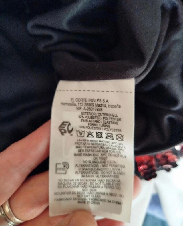 Vestido lentejuelas Green Coast NUEVO