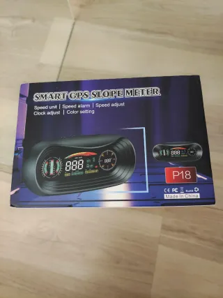 Inclinómetro GPS velocímetro Multifunción