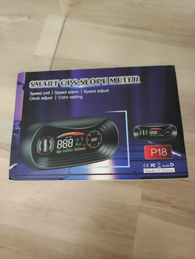 Inclinómetro GPS velocímetro Multifunción