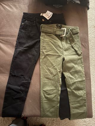 Pantalones vaqueros de talla 34 y de la 36