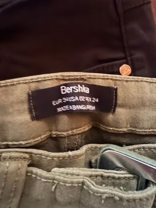 Pantalones vaqueros de talla 34 y de la 36