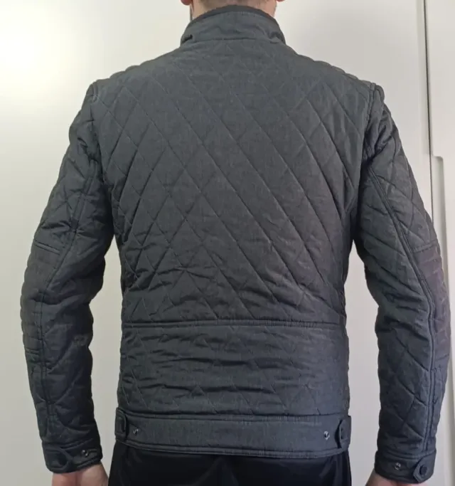 Cazadora Salsa acolchada gris hombre