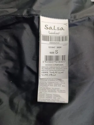 Cazadora Salsa acolchada gris hombre